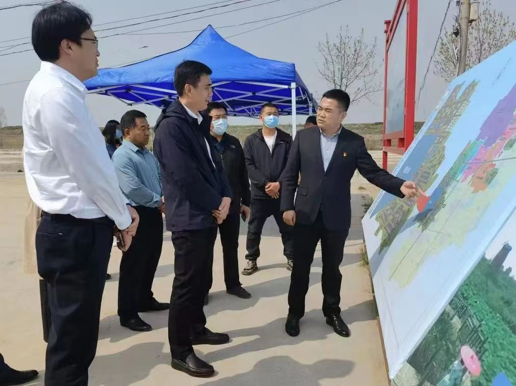 樂陵市委書記王曉勇一行蒞臨天津恒運能源集團旗下清洋湖公司參觀考察