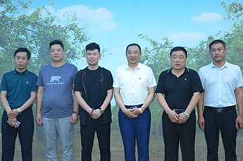 王一帆董事長來恒運能源集團旗下農業(yè)產業(yè)百棗綱目（集團）考察