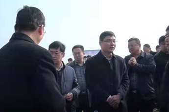 樂陵市觀摩團蒞臨恒運能源集團企業(yè)農業(yè)產業(yè)清洋湖就鄉(xiāng)村振興工作進行觀摩