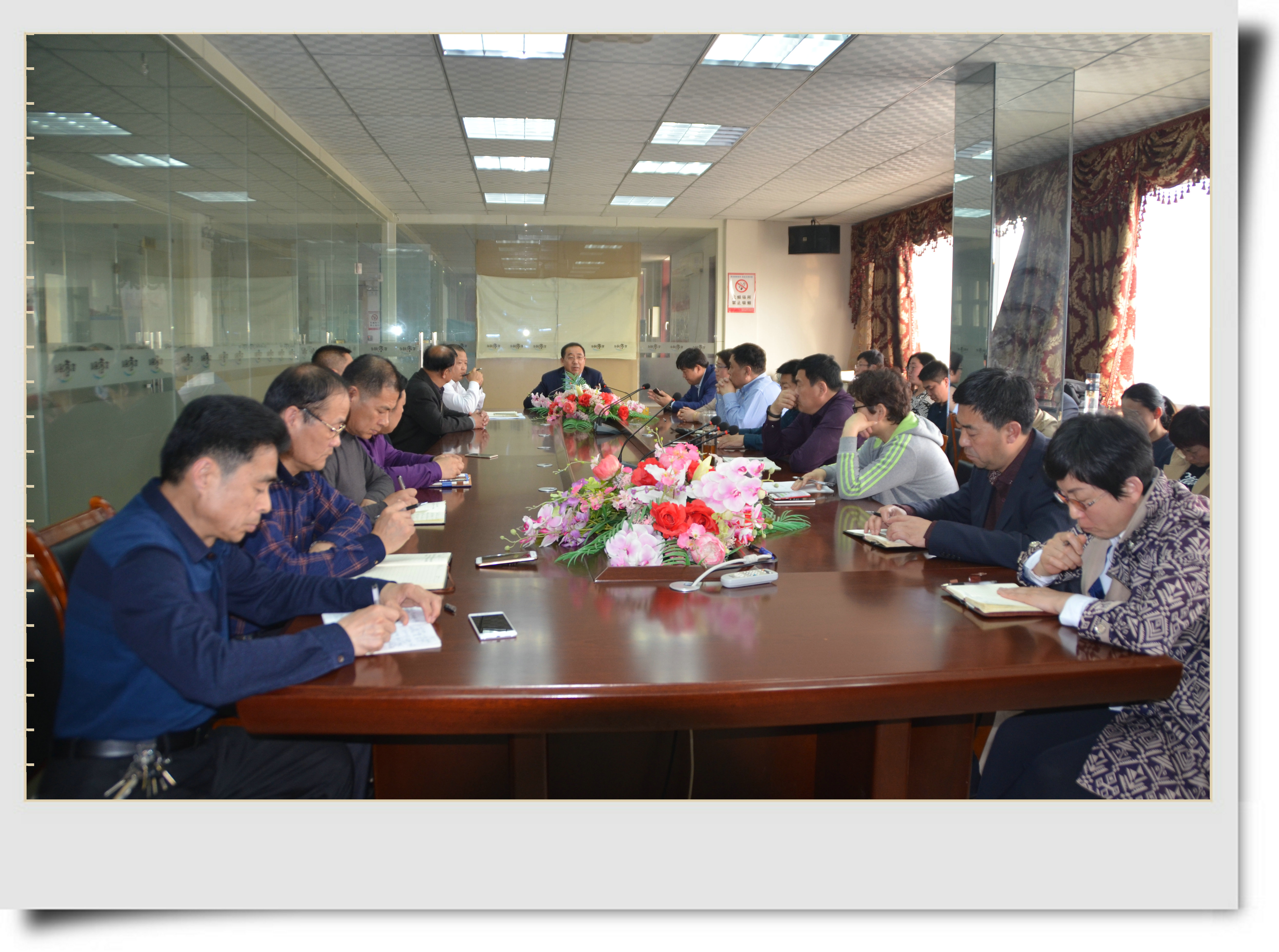 恒運集團(tuán)旗下農(nóng)業(yè)企業(yè)百棗綱目（集團(tuán)）召開2018年第一季度工作會議