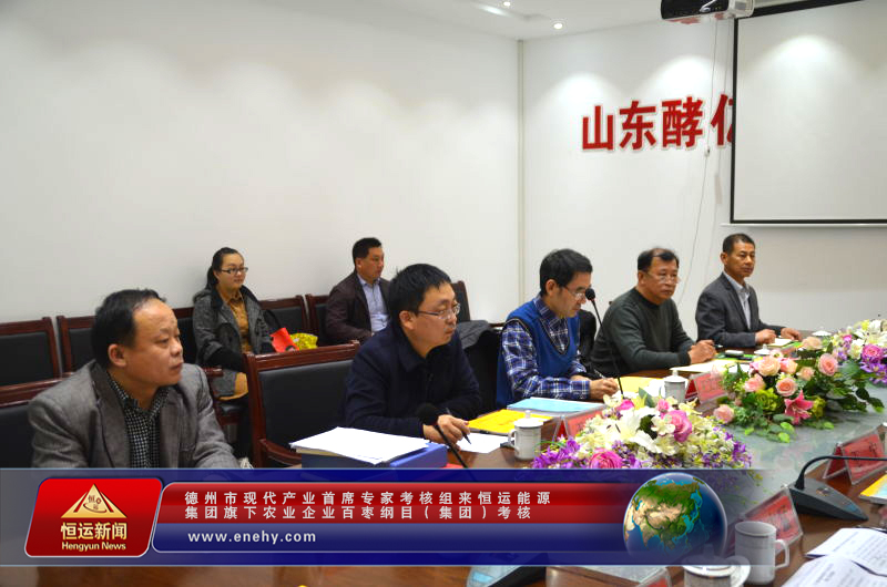 德州市現(xiàn)代產(chǎn)業(yè)首席專家考核組來恒運能源集團 旗下農(nóng)業(yè)企業(yè)百棗綱目（集團）考核