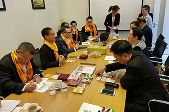 恒運能源集團執(zhí)行副總裁郭艷率集團旗下 農(nóng)業(yè)產(chǎn)業(yè)百棗綱目領(lǐng)導(dǎo)赴泰國商務(wù)考察