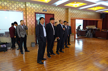 樂陵市市長曲峰一行蒞臨恒運集團考察指導(dǎo)