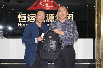 乒乓球世界冠軍馬文革蒞臨恒運能源集團交流指導(dǎo)
