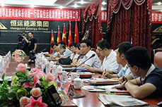 德州市領(lǐng)導和樂陵市領(lǐng)導及新聞媒體采訪團一行蒞臨恒運能源集團考察指導工作并進行專題采訪
