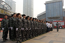 御海假日國(guó)際水療會(huì)所舉行春季軍訓(xùn)與消防培訓(xùn)