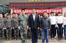 御海假日國(guó)際水療會(huì)所舉行春季軍訓(xùn)與消防培訓(xùn)