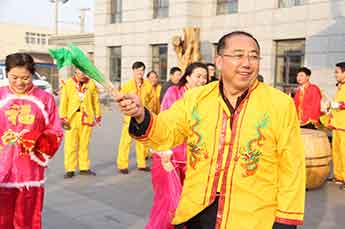 恒運能源集團正月十五秧歌熱舞鬧元宵
